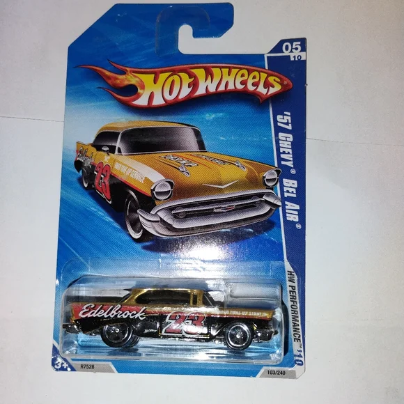 Hot Wheels HW Performance 1957 '57 Chevy Bel Air Edelbrock - Picture 1 of 2